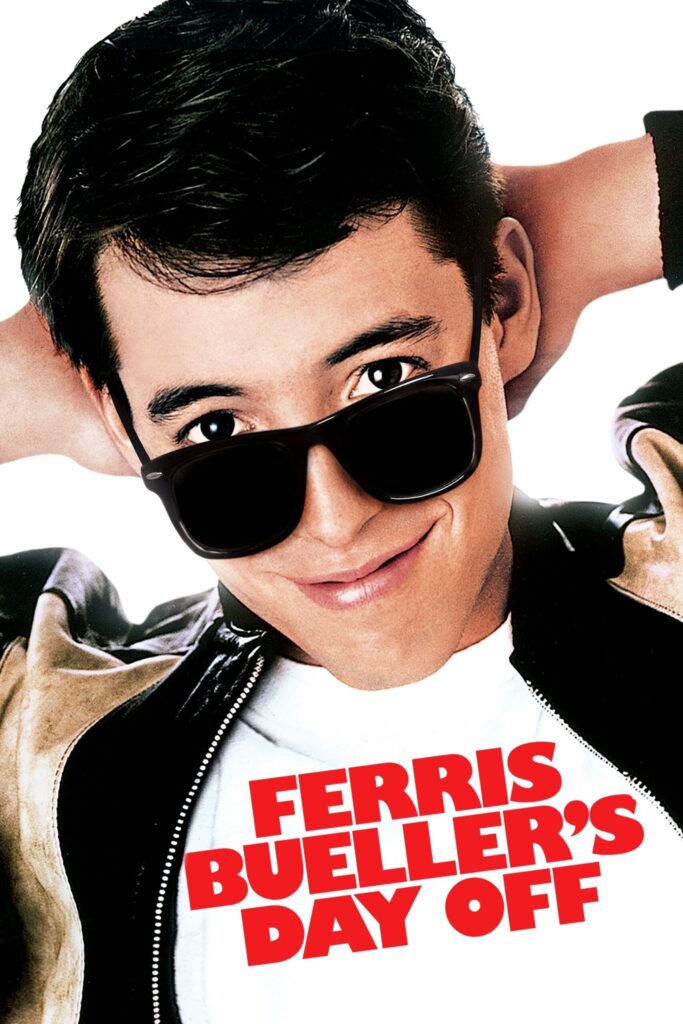 Ferris Bueller, Cameron, and Sloane in Ferris Bueller's Day Off