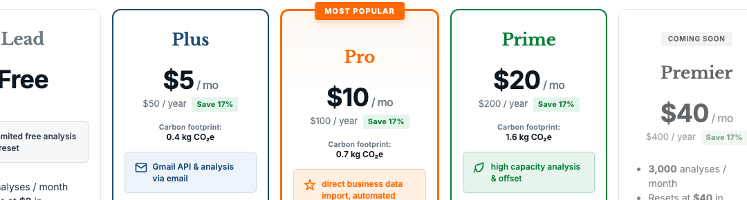 Embedded Offsetting now covers subscriptions, with daily settlement